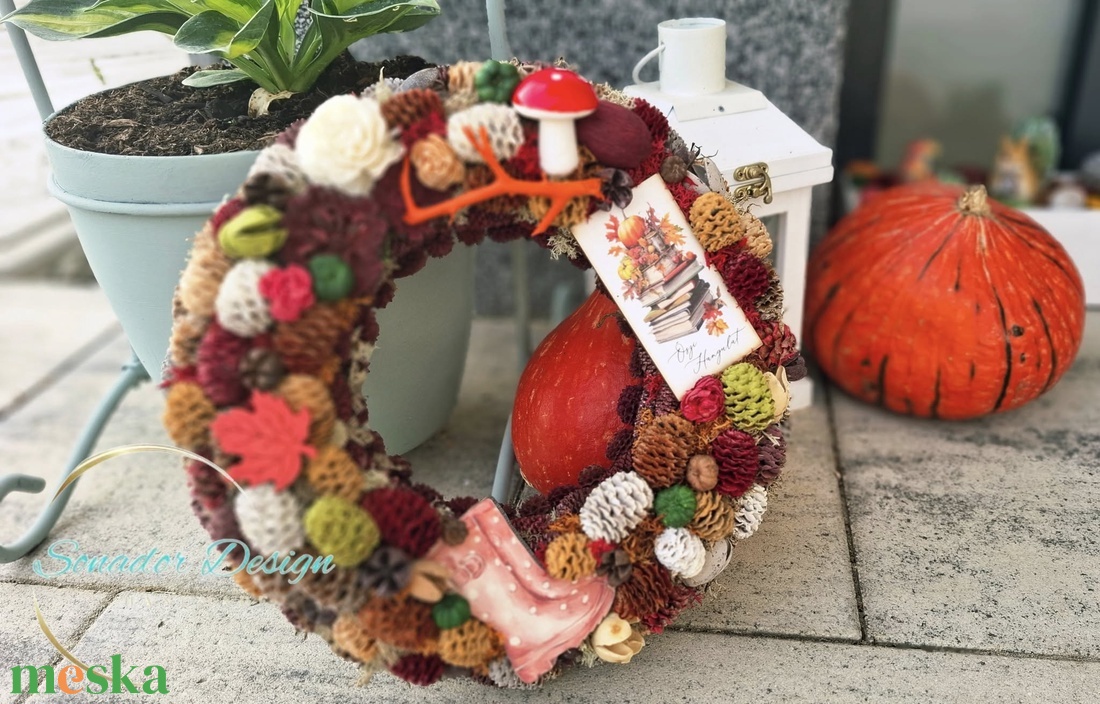 Őszi ajtódísz - otthon & életmód - dekoráció - ajtó- és ablak dekoráció - ajtódísz & kopogtató - Meska.hu Őszi ajtódísz - otthon & életmód - dekoráció - ajtó- és ablak dekoráció - ajtódísz & kopogtató - Meska.hu