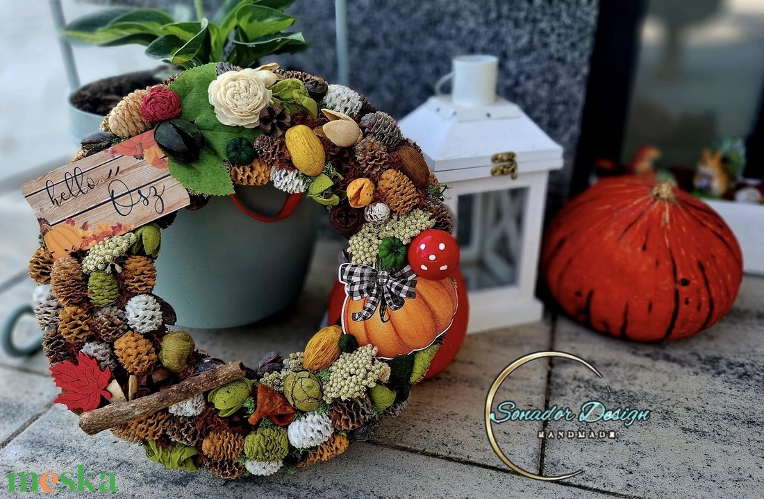 Őszi ajtódísz - otthon & életmód - dekoráció - ajtó- és ablak dekoráció - ajtódísz & kopogtató - Meska.hu Őszi ajtódísz - otthon & életmód - dekoráció - ajtó- és ablak dekoráció - ajtódísz & kopogtató - Meska.hu