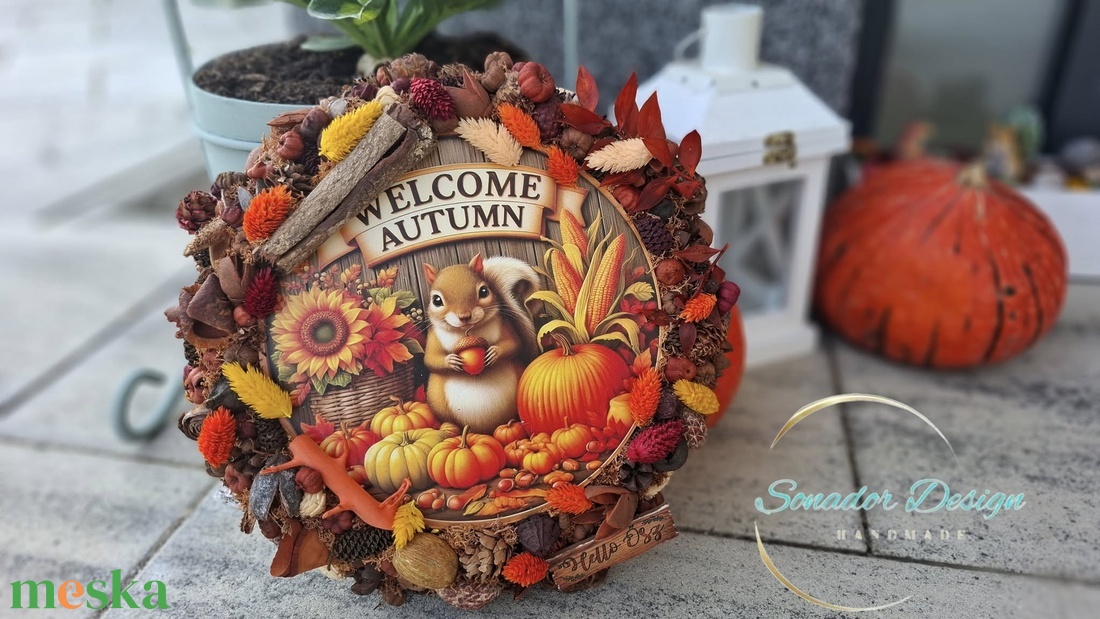Őszi ajtódísz - otthon & életmód - dekoráció - ajtó- és ablak dekoráció - ajtódísz & kopogtató - Meska.hu Őszi ajtódísz - otthon & életmód - dekoráció - ajtó- és ablak dekoráció - ajtódísz & kopogtató - Meska.hu