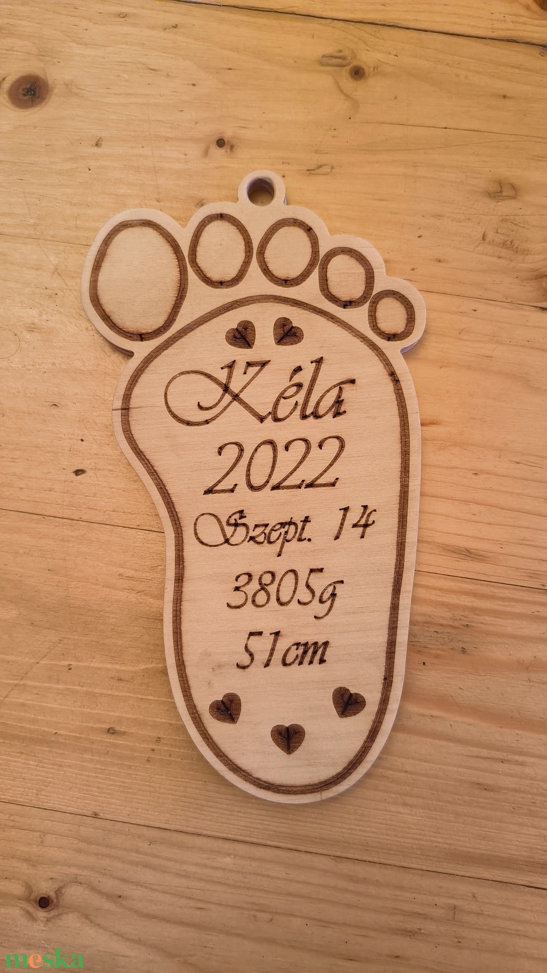 Gyermek dísz, falidísz, dísz, fa talp - otthon & életmód - dekoráció - fali és függő dekoráció - függődísz - Meska.hu