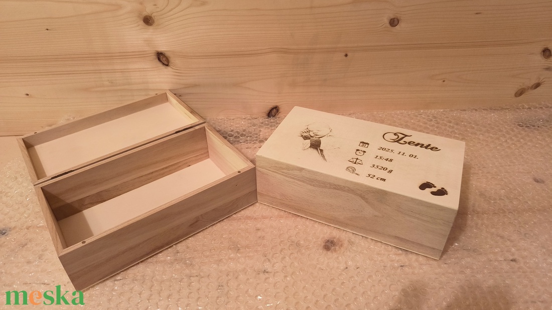 Babaemlék doboz  - baba - mama - babaemlékek - baba emlékőrző - Meska.hu