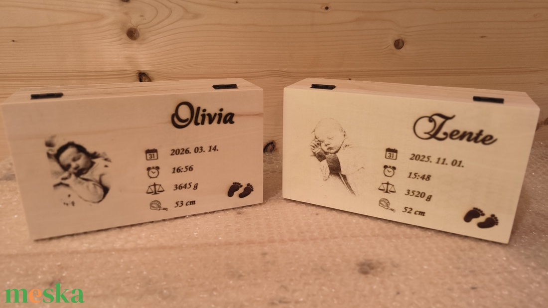 Babaemlék doboz  - baba - mama - babaemlékek - baba emlékőrző - Meska.hu