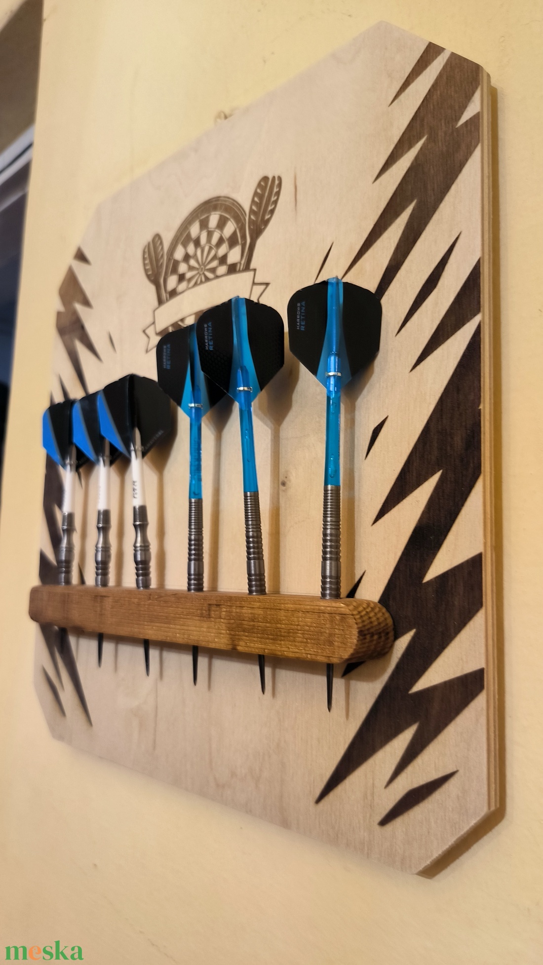 Darts nyíl tartó  - játék & sport - táblajáték és kártyajáték - társasjátékok - dobókocka - Meska.hu