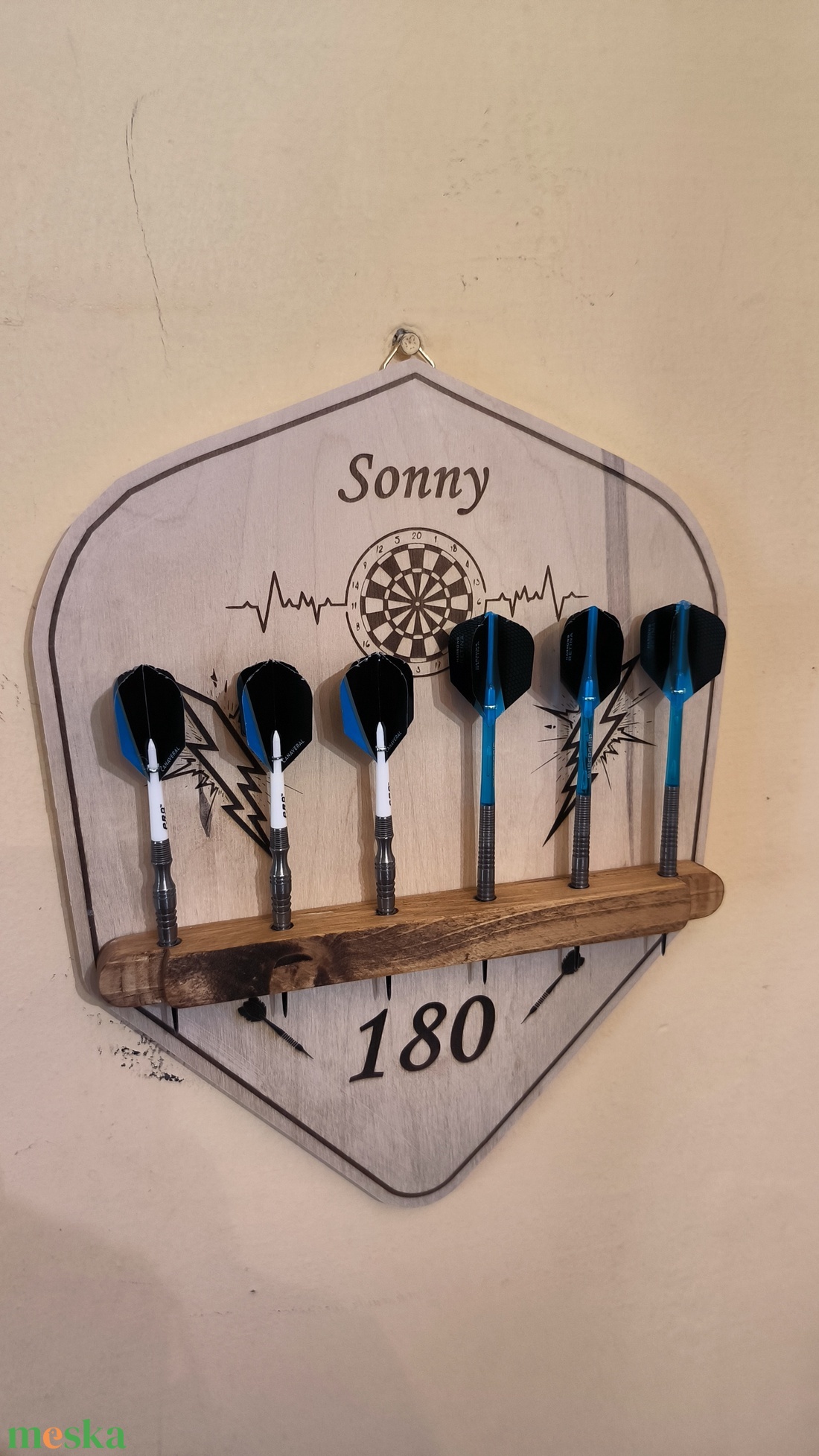 Darts tartó  - otthon & életmód - tárolás & rendszerezés - fali tároló - Meska.hu