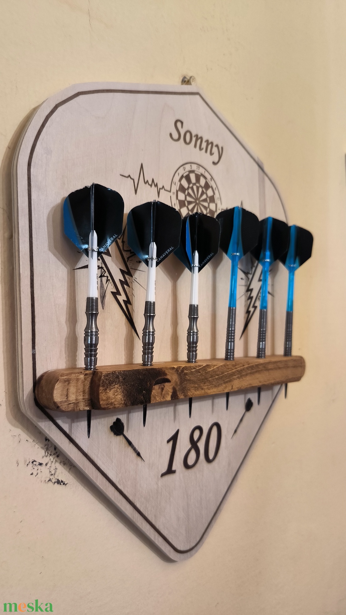 Darts tartó  - otthon & életmód - tárolás & rendszerezés - fali tároló - Meska.hu