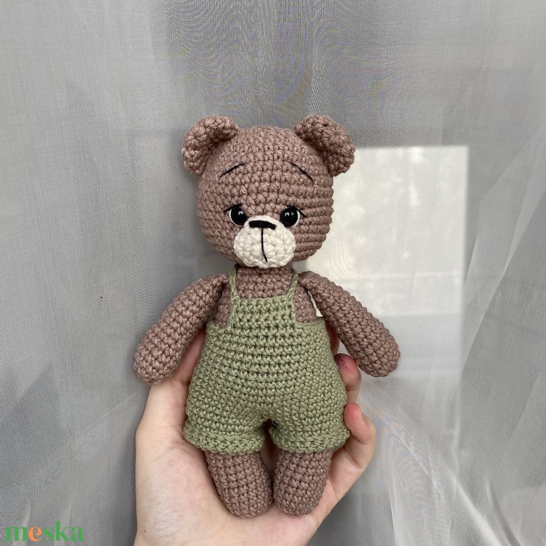 Horgolt amigurumi maci figura  - játék & sport - plüssállat & játékfigura - maci - Meska.hu