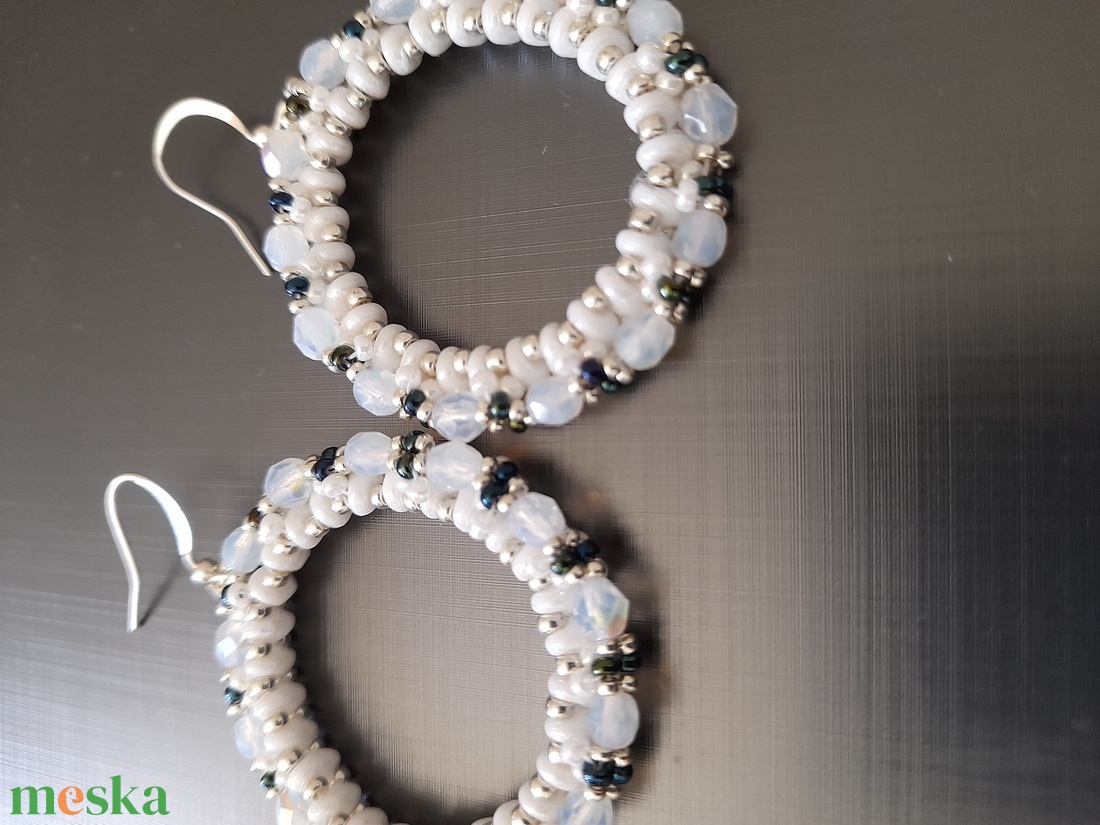 Fesztivál karkötő - fülbevaló szett - ékszer - ékszerszett - Meska.hu