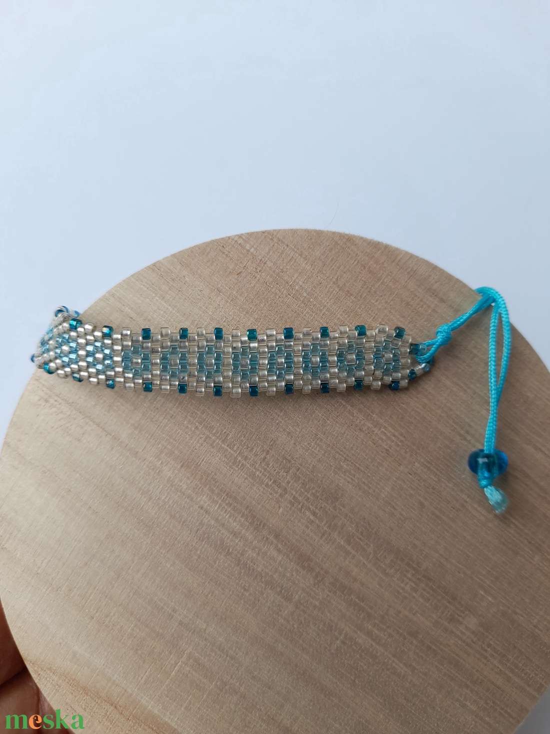 Virágok  3 - gyermek, felnőtt peyote karkötő  - ékszer - karkötő - gyöngyös karkötő - Meska.hu