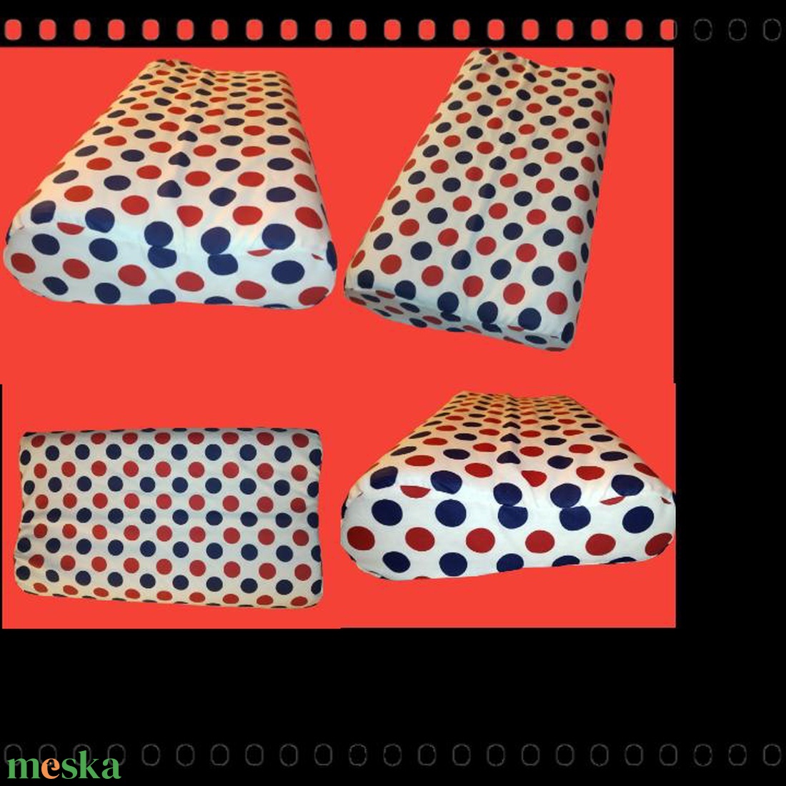 Párnahuzat 30x50x10/7 cm Anatómiai memory ergonómiai WELLPUR, DORMEO párnához többféle mintával - otthon & életmód - lakástextil - párna & párnahuzat - Meska.hu