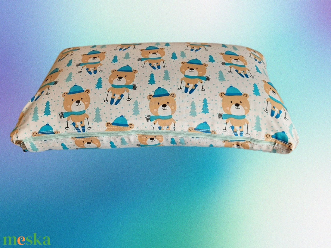 Párnahuzat 24x42x12 cm Anatómiai memory ergonómiai WELLPUR utazópárnához többféle mintával - otthon & életmód - lakástextil - párna & párnahuzat - Meska.hu