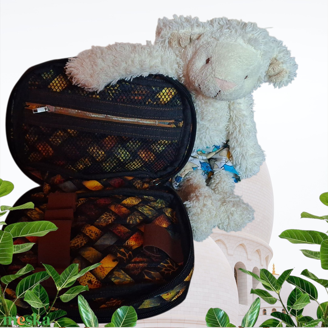 Vércukormérő cukormérő diab diabetes és pen tartó tok táska dupla cipzáros - szépségápolás - egészségmegőrzési kellékek - vércukormérő tok, táska - Meska.hu