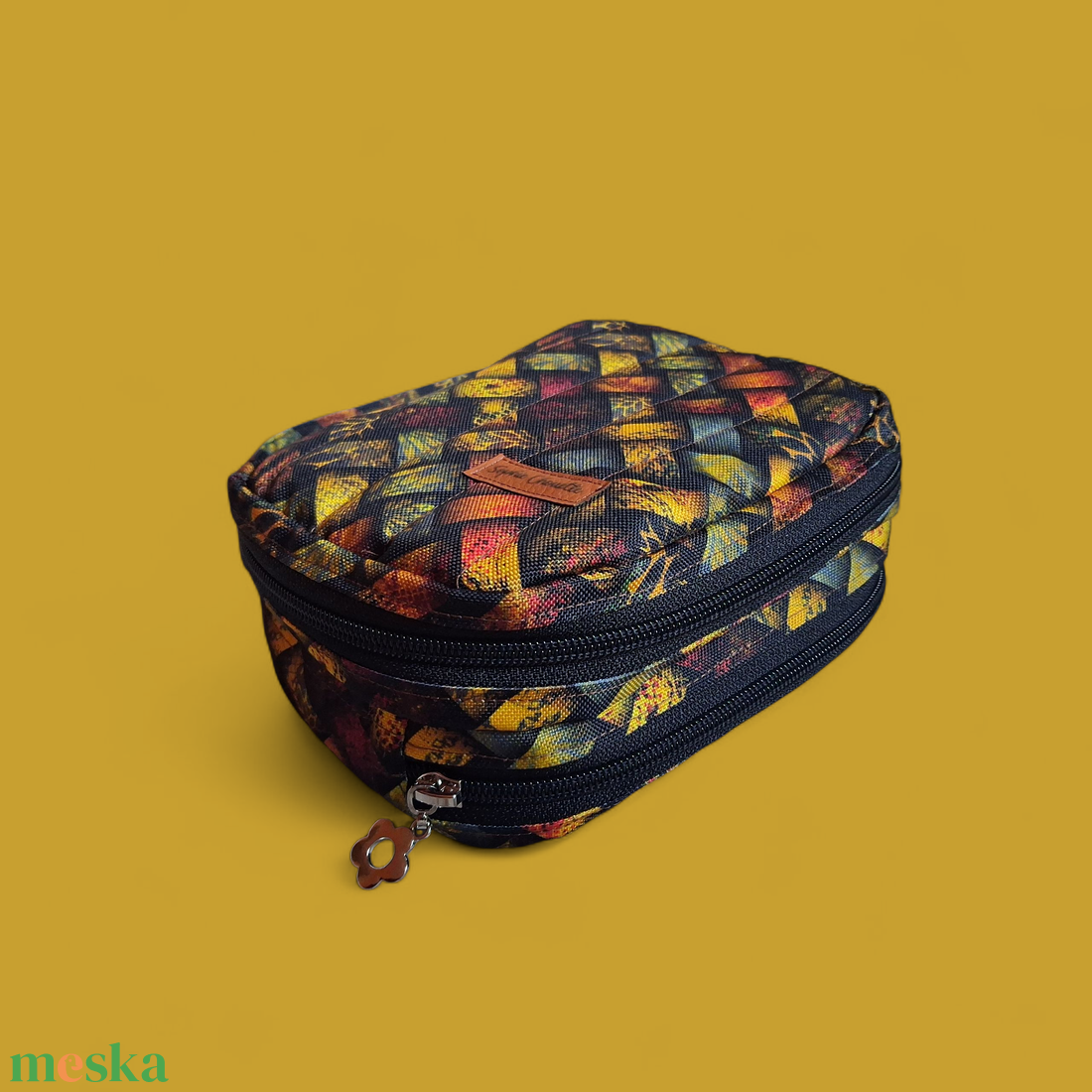 Vércukormérő cukormérő diab diabetes és pen tartó tok táska dupla cipzáros - szépségápolás - egészségmegőrzési kellékek - vércukormérő tok, táska - Meska.hu