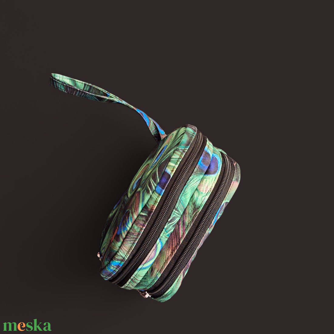 Vércukormérő cukormérő diab diabetes és pen tartó tok táska dupla cipzáros - szépségápolás - egészségmegőrzési kellékek - vércukormérő tok, táska - Meska.hu