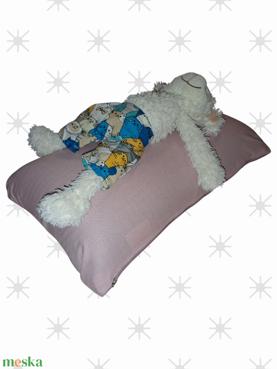 Párnahuzat 24x42x12 cm Anatómiai memory ergonómiai WELLPUR utazópárnához többféle mintával - otthon & életmód - lakástextil - párna & párnahuzat - Meska.hu