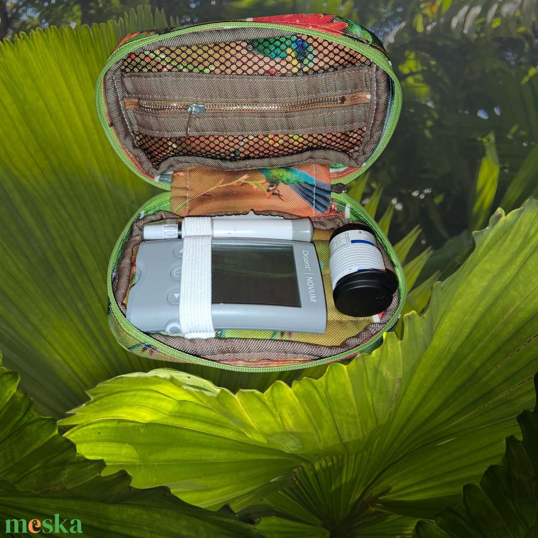 Vércukormérő cukormérő diab diabetes tok  - szépségápolás - egészségmegőrzési kellékek - vércukormérő tok, táska - Meska.hu