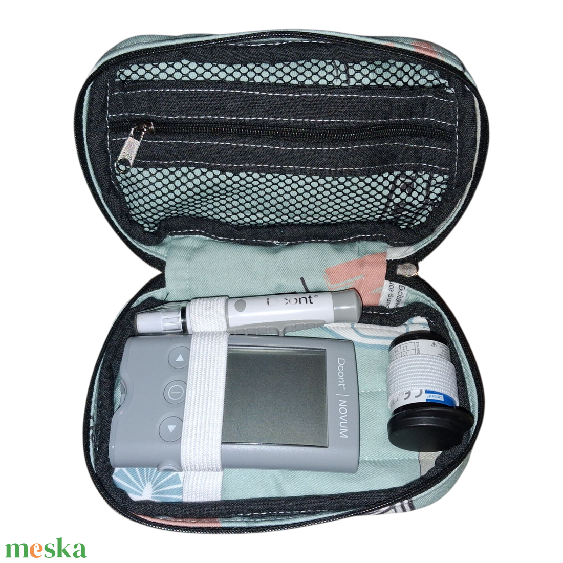 Vércukormérő cukormérő diab diabetes tok Mickey - szépségápolás - egészségmegőrzési kellékek - vércukormérő tok, táska - Meska.hu