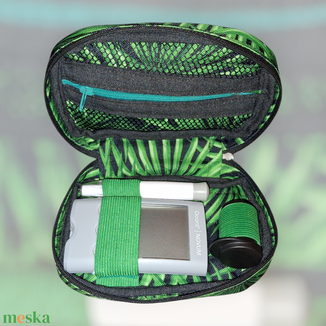 Vércukormérő cukormérő diab diabetes tok  - szépségápolás - egészségmegőrzési kellékek - vércukormérő tok, táska - Meska.hu