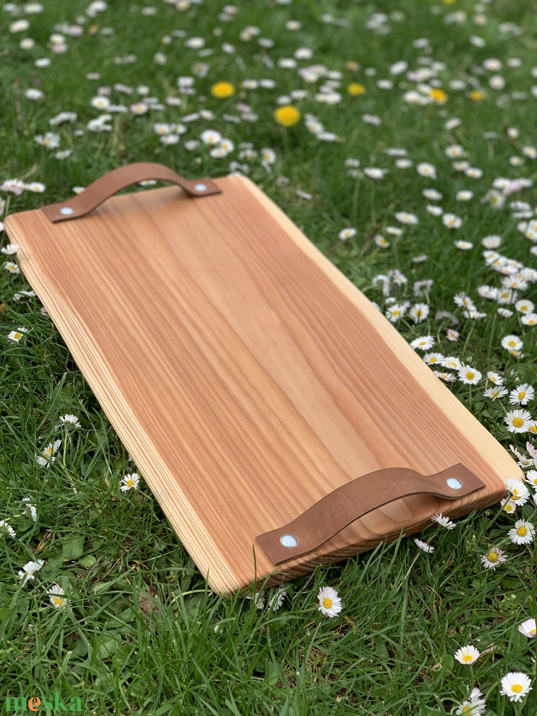 EGYEDI FA TÁLALÓ DESZKA - otthon & életmód - konyhafelszerelés, tálalás - tálalás - tálca - Meska.hu