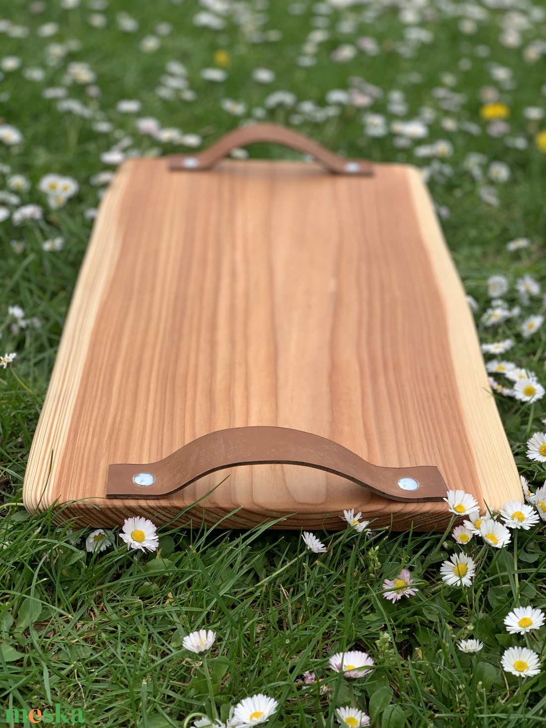 EGYEDI FA TÁLALÓ DESZKA - otthon & életmód - konyhafelszerelés, tálalás - tálalás - tálca - Meska.hu