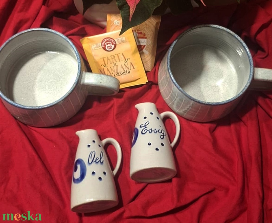 Konyhai vintage ajándékdoboz a szürke jegyében  - otthon & életmód - papír, írószer - ajándékozás kellékei - ajándékzsák, csomagolás - Meska.hu