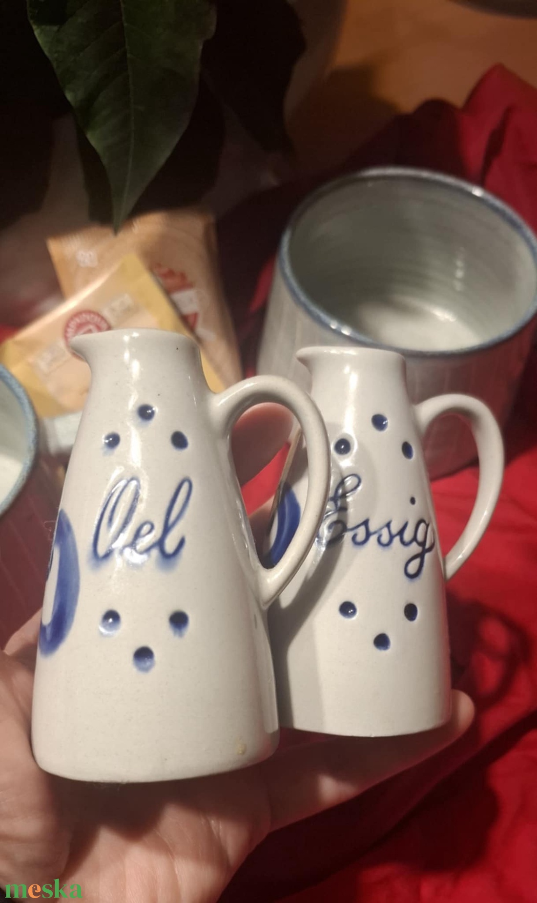 Konyhai vintage ajándékdoboz a szürke jegyében  - otthon & életmód - papír, írószer - ajándékozás kellékei - ajándékzsák, csomagolás - Meska.hu