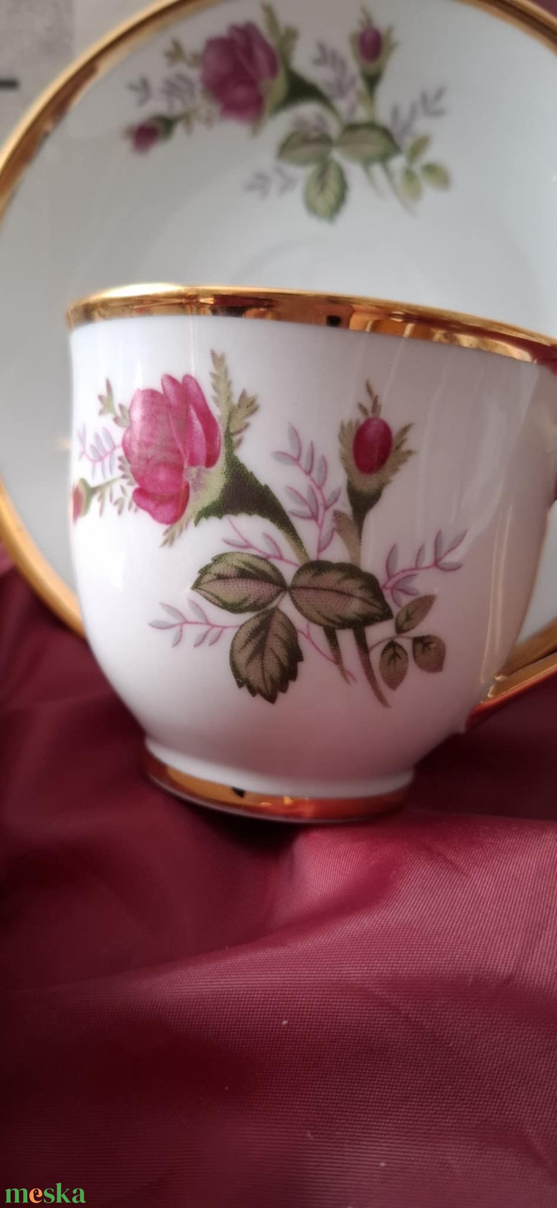 Hiterősítő, bátorító napi üzenetek porcelán teáskészlettel ajándékdoboz - otthon & életmód - papír, írószer - ajándékozás kellékei - ajándékzsák, csomagolás - Meska.hu