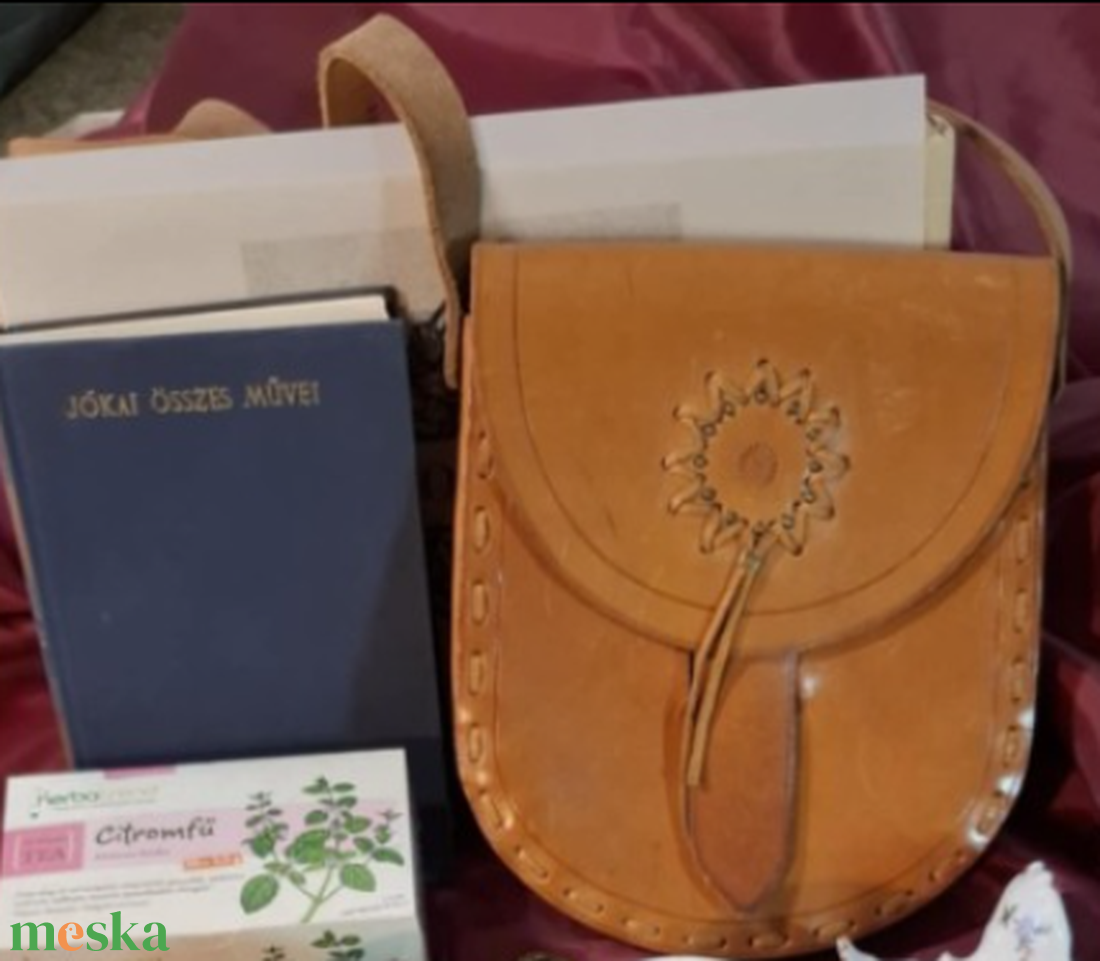 Női valódi bőr táska porcelán csésze szettel, könyvvel ajándékdoboz - otthon & életmód - papír, írószer - ajándékozás kellékei - ajándékzsák, csomagolás - Meska.hu