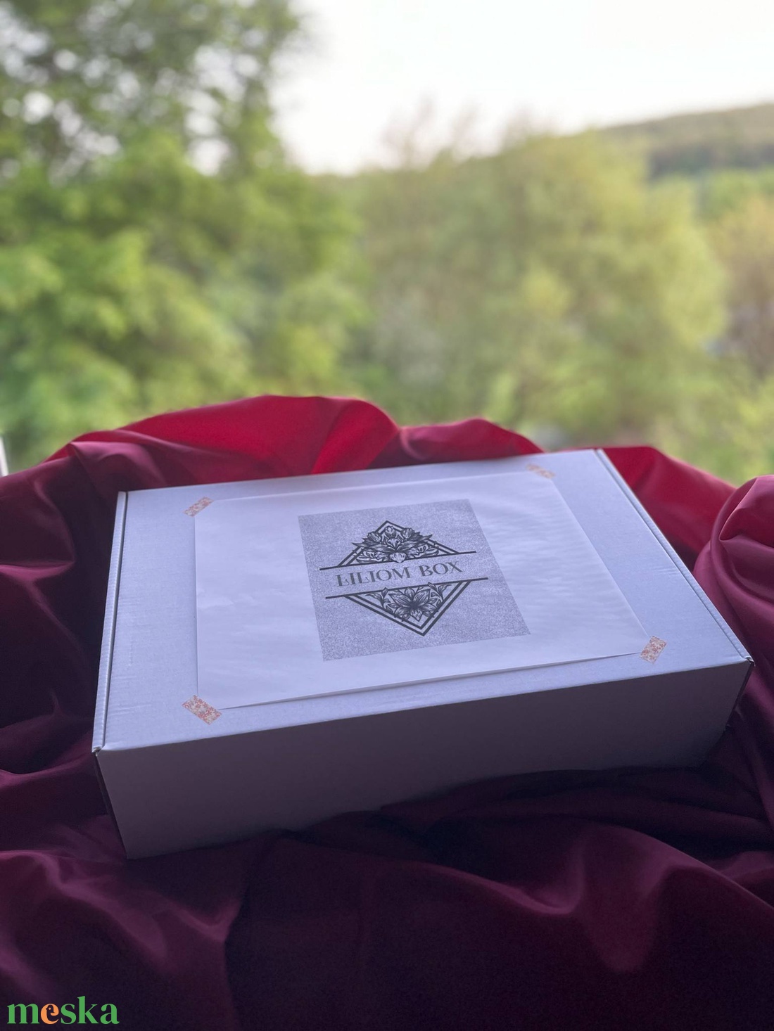  teázós ajándékdoboz - otthon & életmód - papír, írószer - ajándékozás kellékei - ajándékzsák, csomagolás - Meska.hu