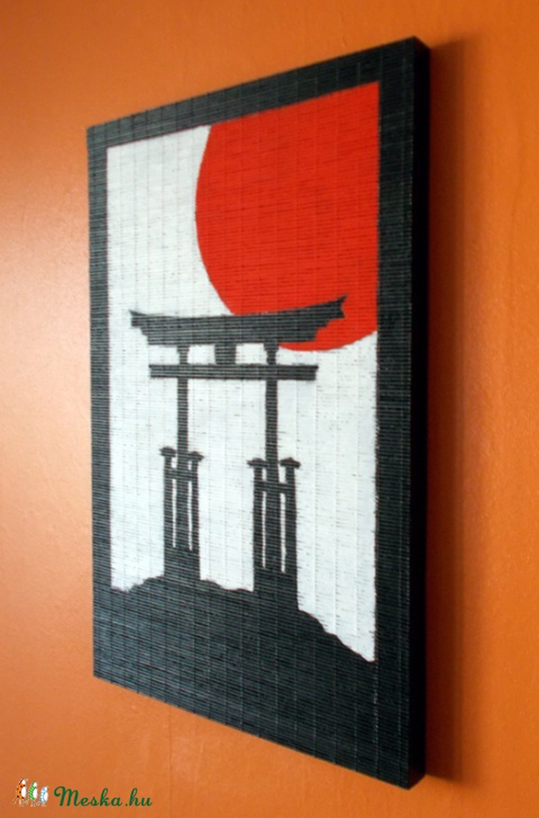 Japán bambusz festmény - Japán Kapu - - Meska.hu Japán bambusz festmény - Japán Kapu - - Meska.hu