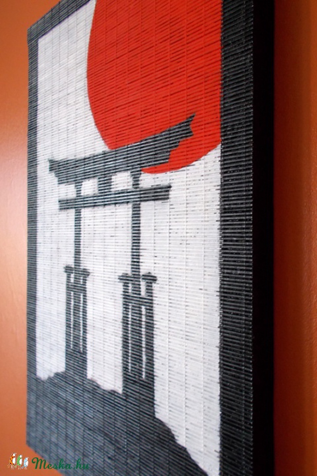 Japán bambusz festmény - Japán Kapu - - Meska.hu Japán bambusz festmény - Japán Kapu - - Meska.hu