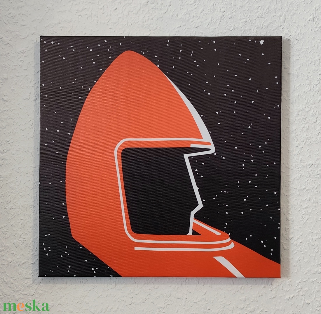 Világűr témájú vászonkép - 30x30 cm - Passenger - otthon & életmód - dekoráció - kép & falikép - vászonkép - Meska.hu Világűr témájú vászonkép - 30x30 cm - Passenger - otthon & életmód - dekoráció - kép & falikép - vászonkép - Meska.hu