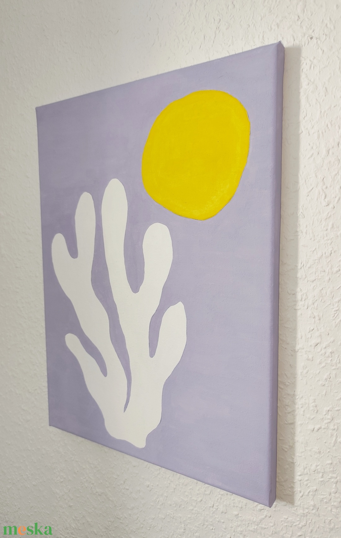 Coral festmény - művészet - festmény - akril - Meska.hu