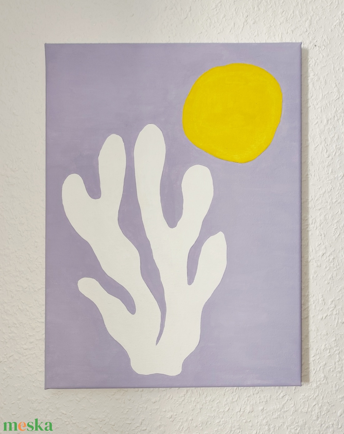 Coral festmény - művészet - festmény - akril - Meska.hu