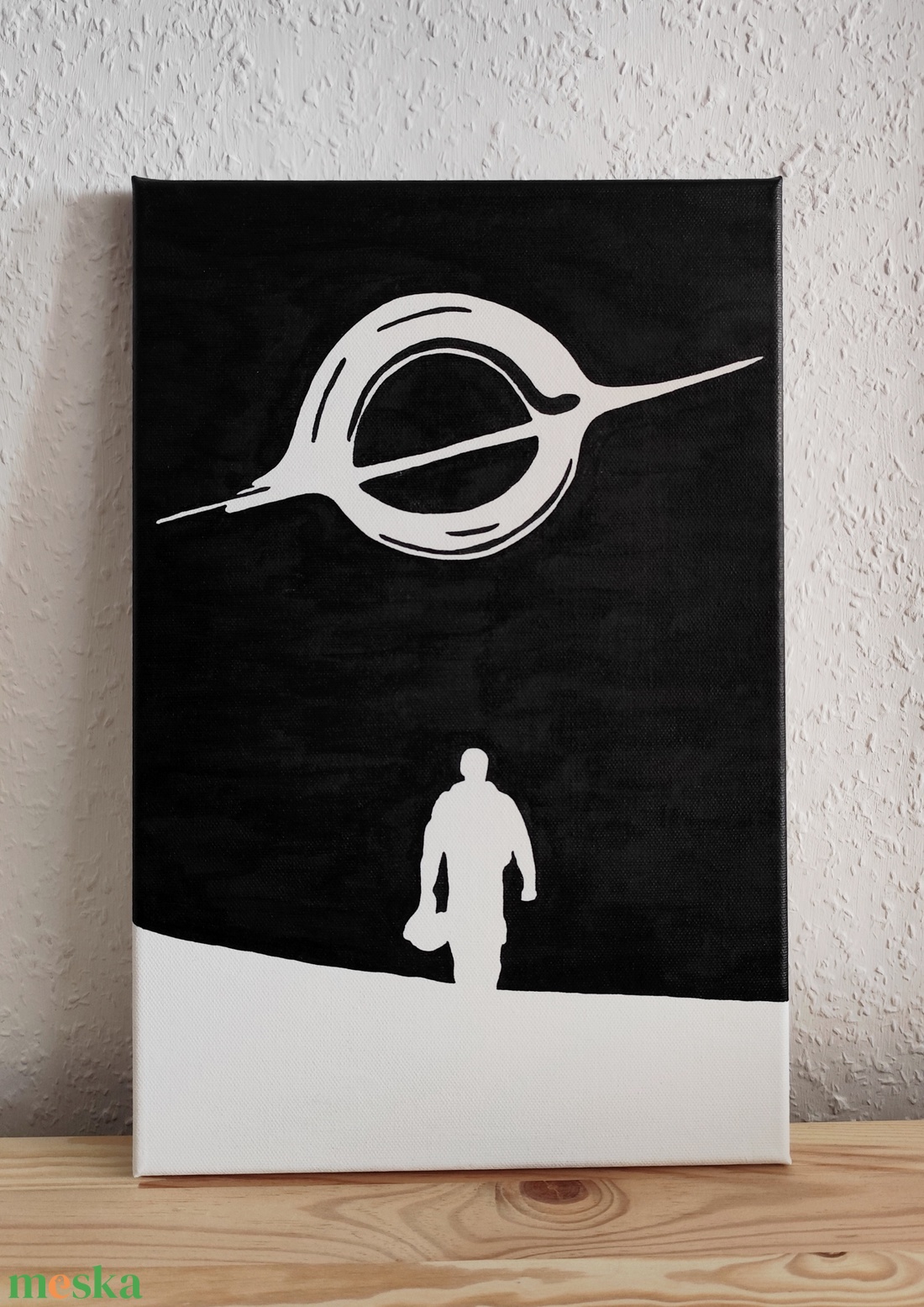 Interstellar festmény - művészet - festmény - akril - Meska.hu