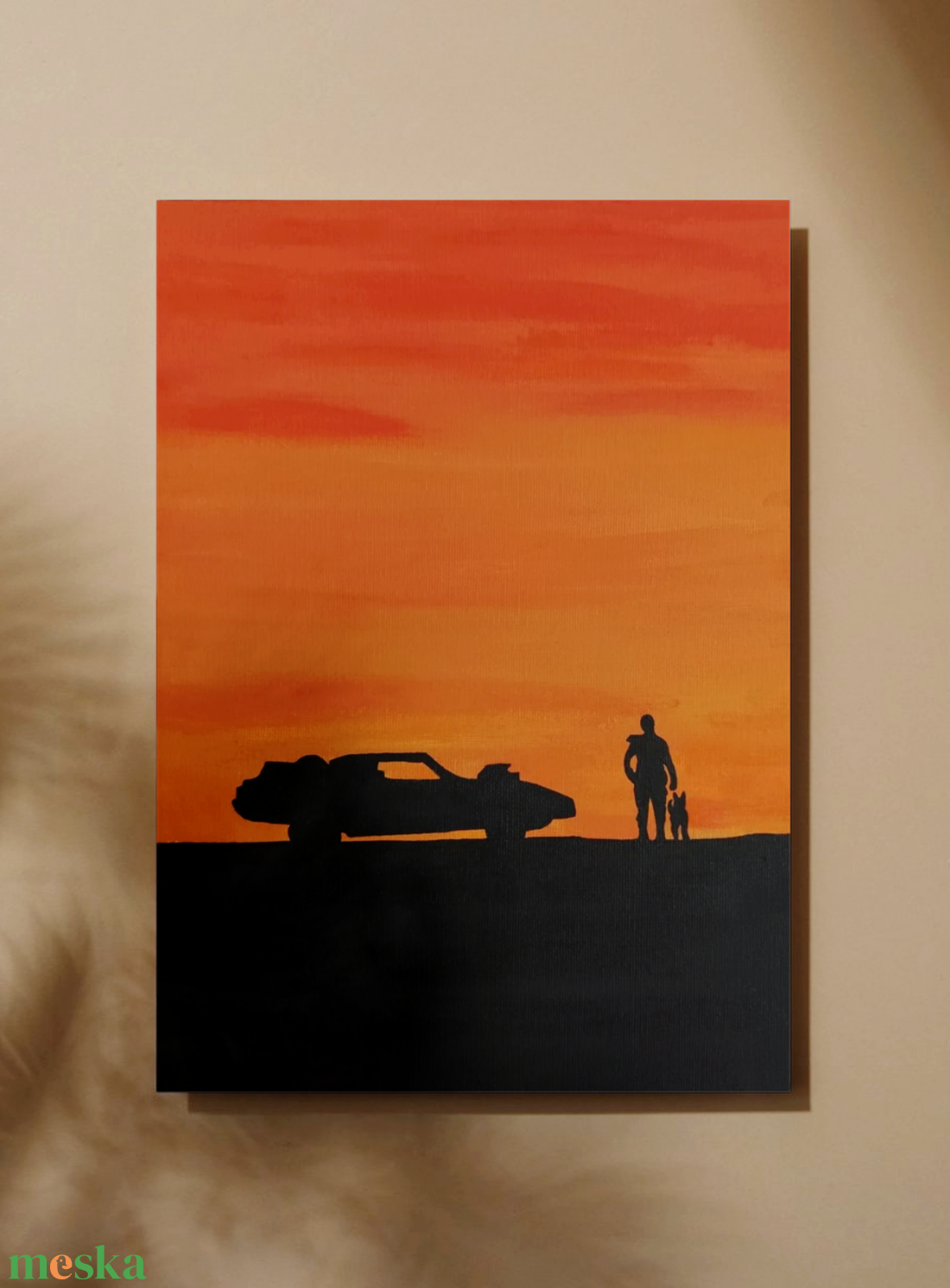 Mad Max festmény - művészet - festmény - akril - Meska.hu