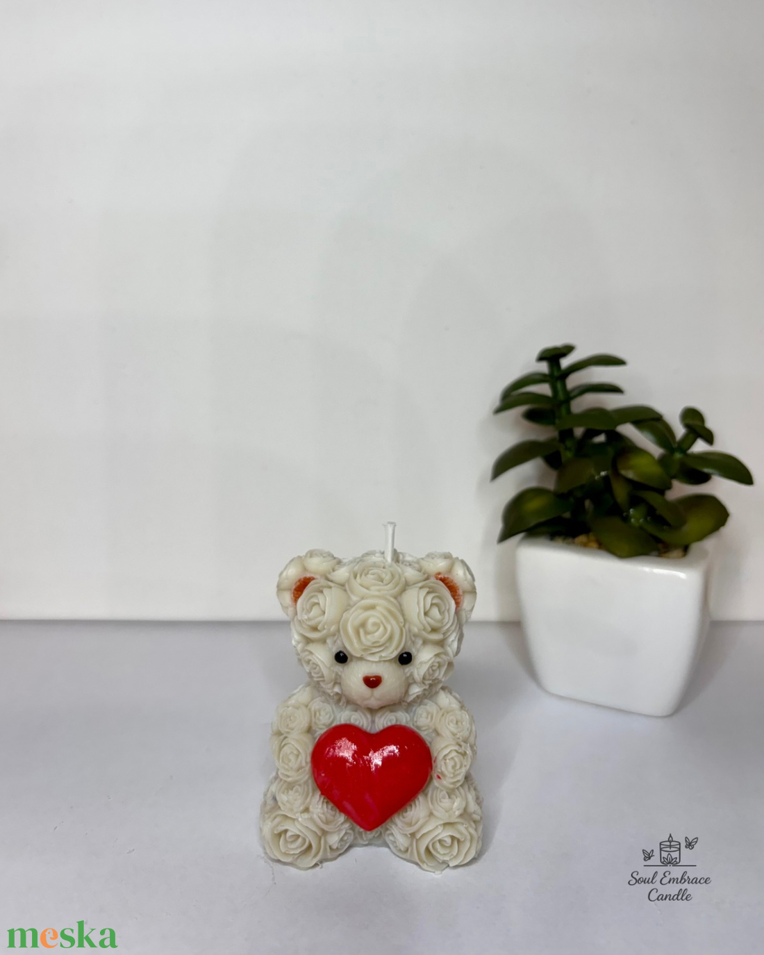 Maci gyertya - otthon & életmód - gyertya, illat, aroma - gyertya - Meska.hu