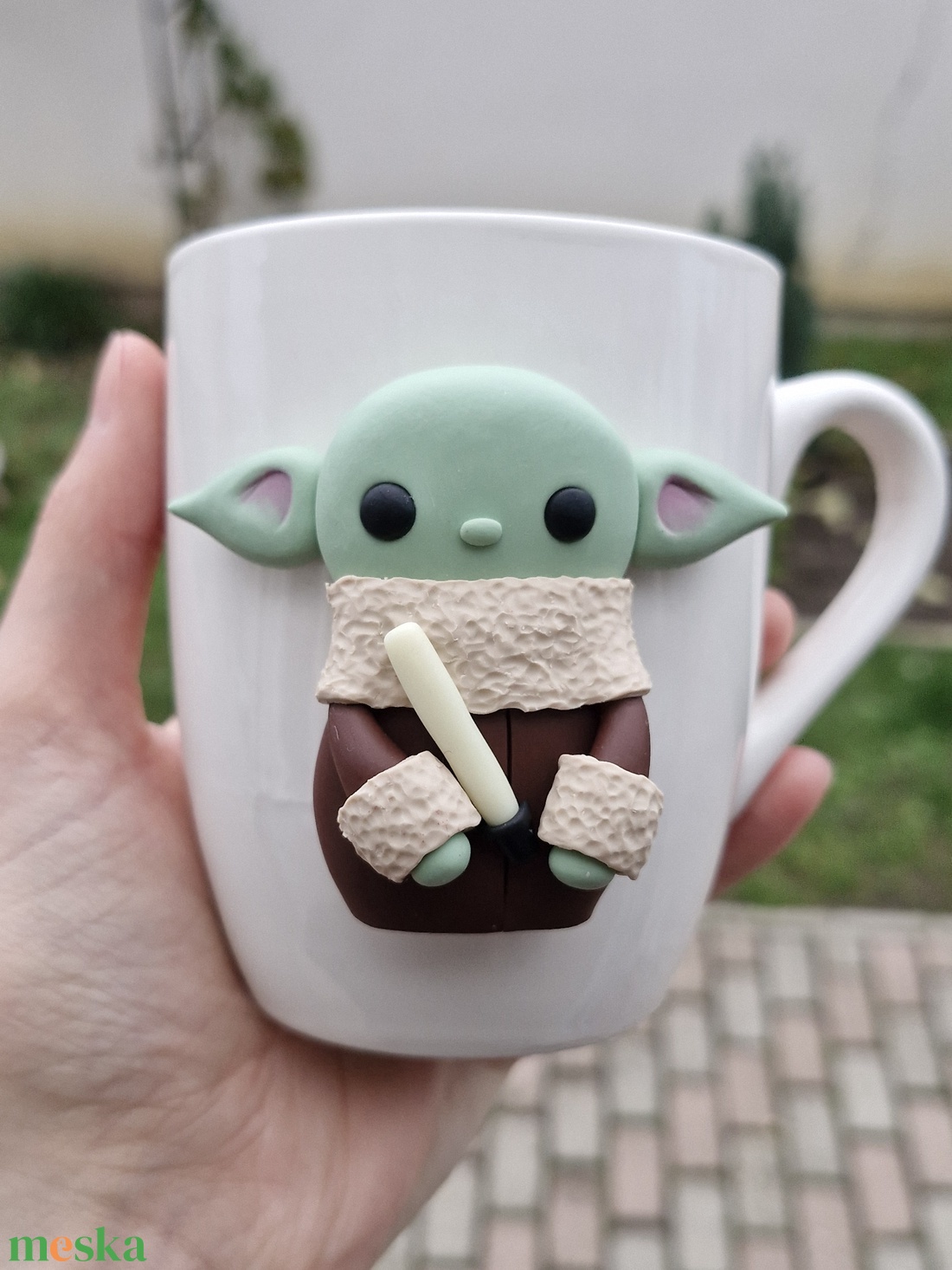 Yoda bögre - otthon & életmód - konyhafelszerelés, tálalás - tálalás - bögre & csésze - Meska.hu Yoda bögre - otthon & életmód - konyhafelszerelés, tálalás - tálalás - bögre & csésze - Meska.hu