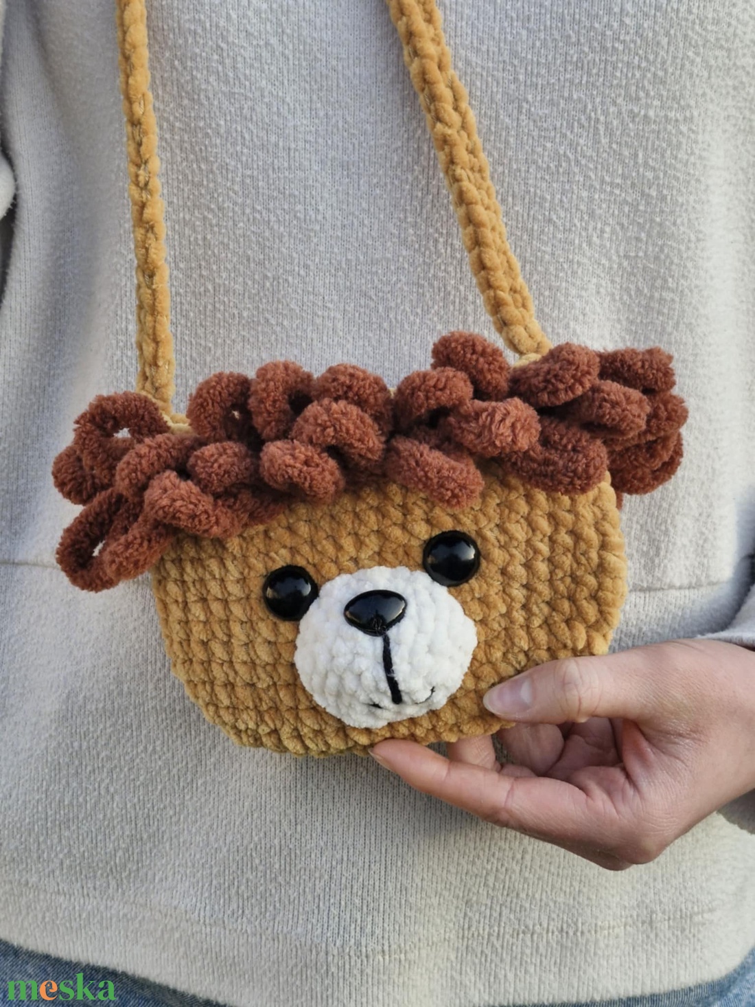 Oroszlán táska - táska & tok - kézitáska & válltáska - kézitáska - Meska.hu