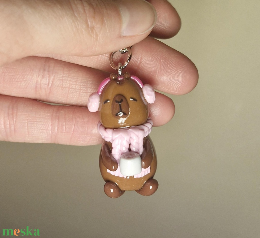 Capybara kulcstartó - táska & tok - kulcstartó & táskadísz - kulcstartó - Meska.hu Capybara kulcstartó - táska & tok - kulcstartó & táskadísz - kulcstartó - Meska.hu