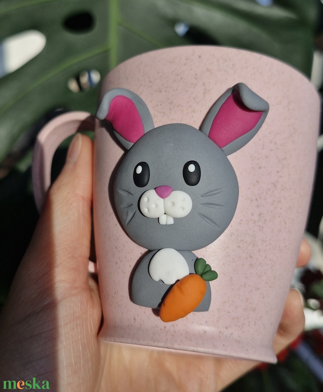 Nyuszis bögre - otthon & életmód - konyhafelszerelés, tálalás - tálalás - bögre & csésze - Meska.hu