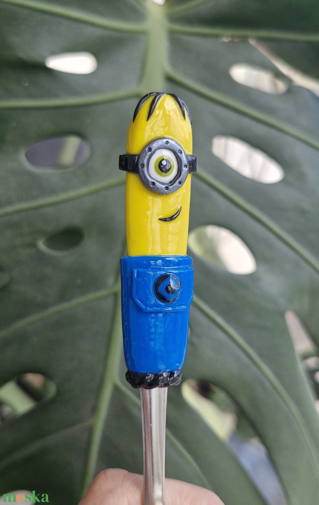 Minion kanál - otthon & életmód - konyhafelszerelés, tálalás - tálalás - kanál & villa - Meska.hu Minion kanál - otthon & életmód - konyhafelszerelés, tálalás - tálalás - kanál & villa - Meska.hu