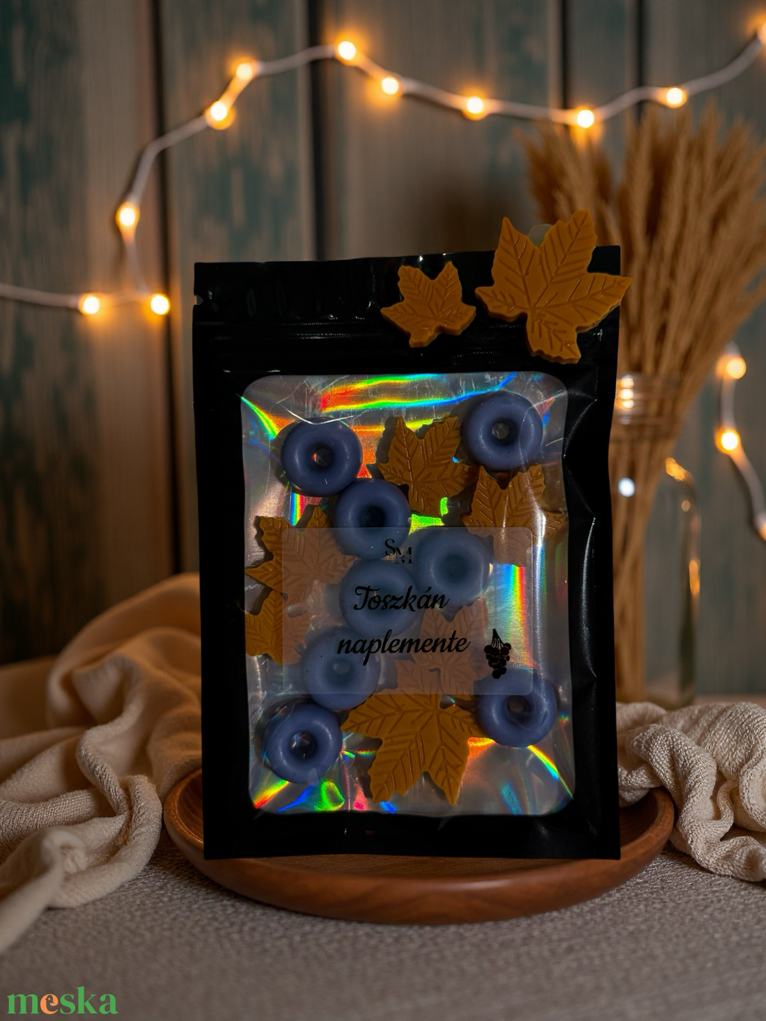 Toszkán szőlő illatviasz � - otthon & életmód - gyertya, illat, aroma - illatviasz - Meska.hu