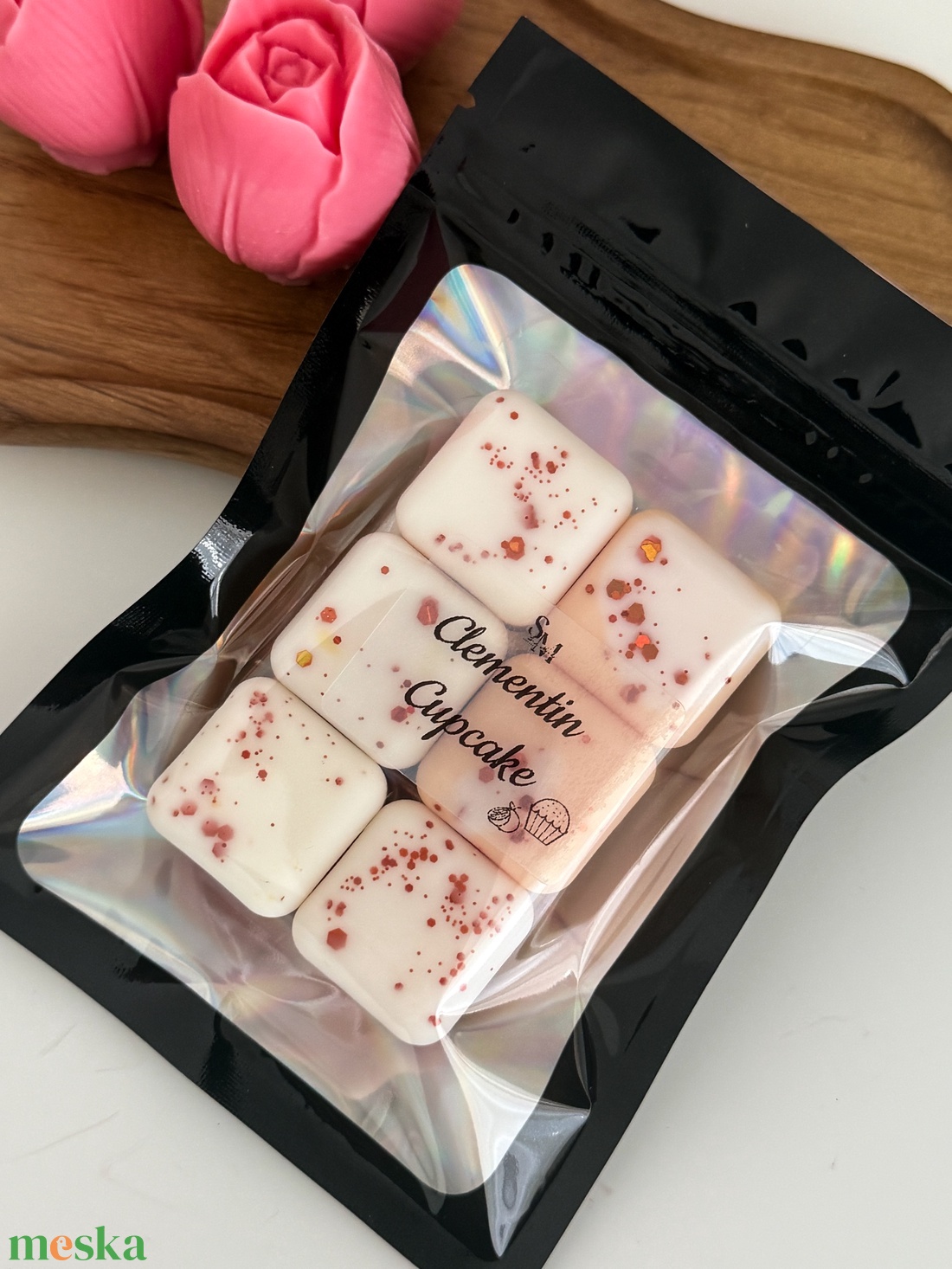 Clementin Cupcake illatviasz � - otthon & életmód - gyertya, illat, aroma - illatviasz - Meska.hu