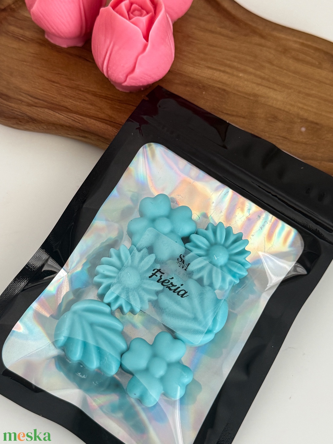 Frézia illatviasz  - otthon & életmód - gyertya, illat, aroma - illatviasz - Meska.hu