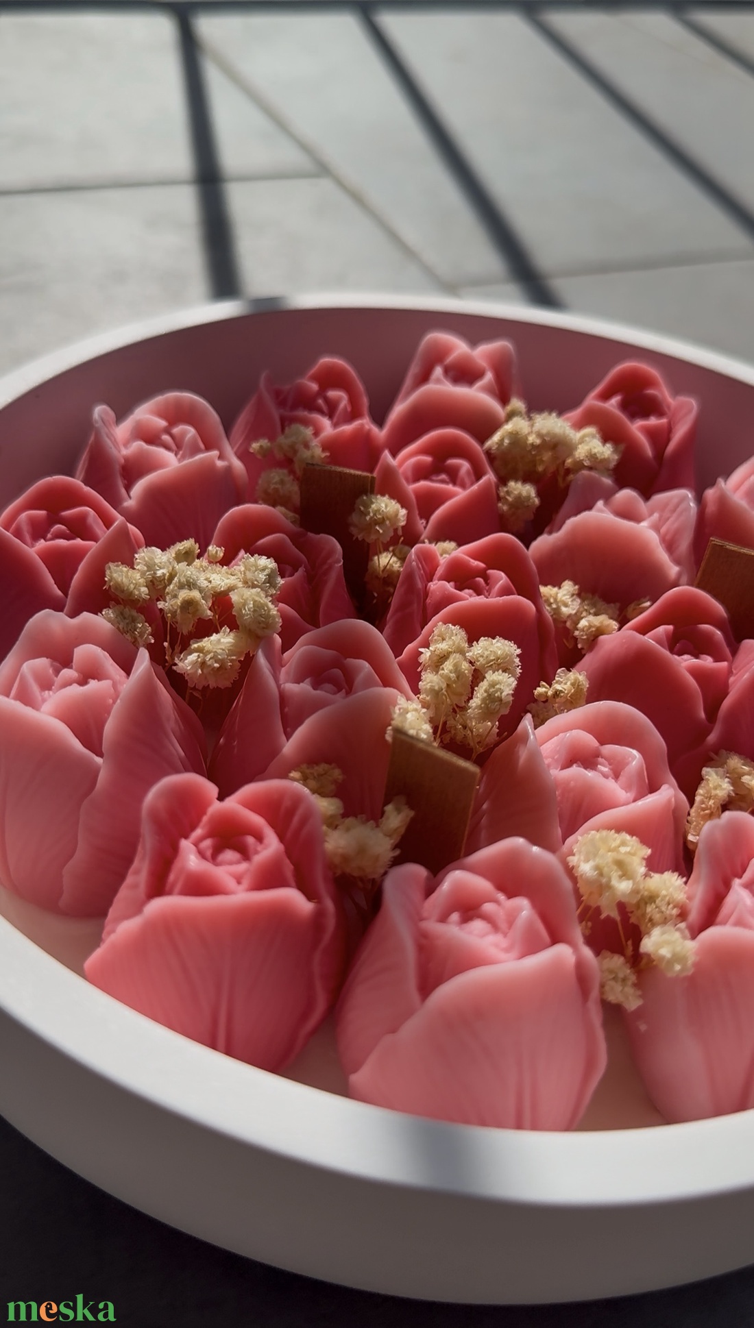 Tulipánkert - otthon & életmód - gyertya, illat, aroma - illatviasz - Meska.hu