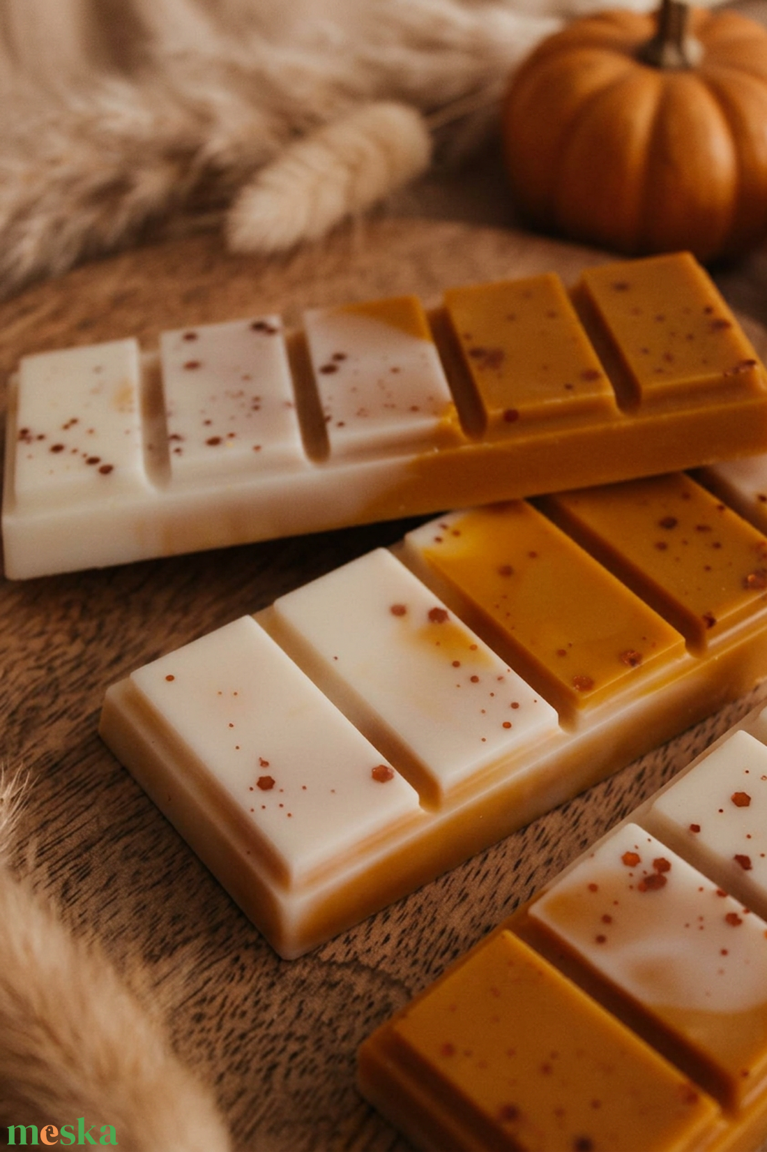 Pumpkin Spice latte illatviasz  - otthon & életmód - gyertya, illat, aroma - illatviasz - Meska.hu