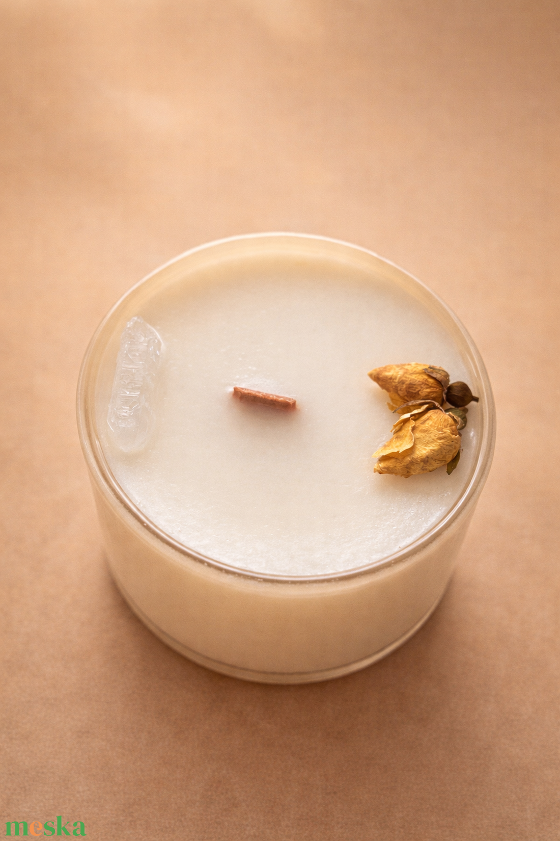 kézműves szójaviasz gyertya - otthon & életmód - gyertya, illat, aroma - gyertya - Meska.hu