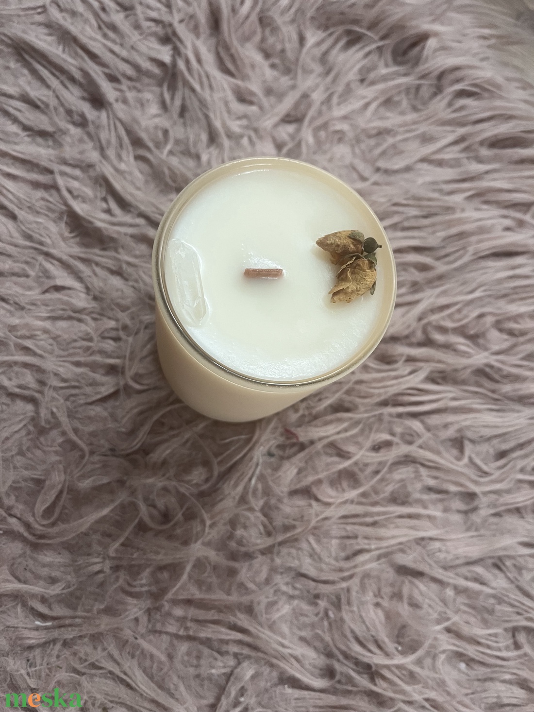 kézműves szójaviasz gyertya - otthon & életmód - gyertya, illat, aroma - gyertya - Meska.hu