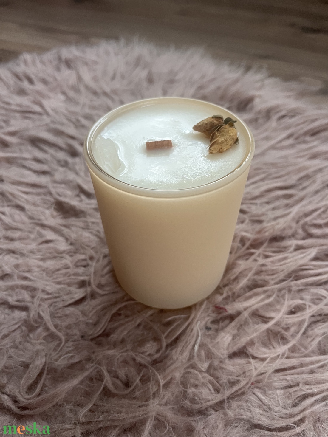 kézműves szójaviasz gyertya - otthon & életmód - gyertya, illat, aroma - gyertya - Meska.hu