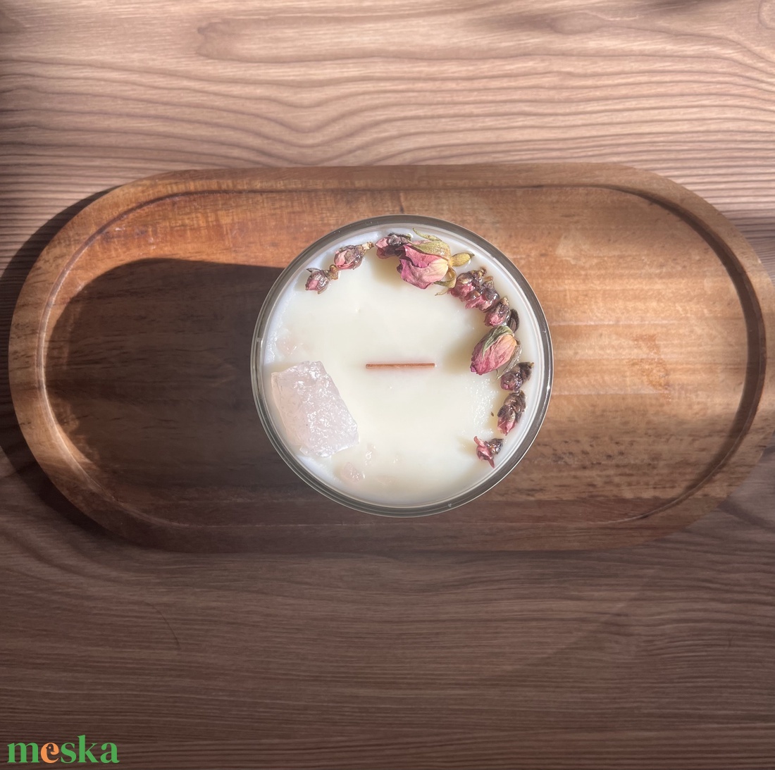 Különleges kézműves szójaviasz gyertya - otthon & életmód - gyertya, illat, aroma - gyertya - Meska.hu